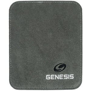 Genesis® Pure Pad™ - Buffalo Leather Ball Wipe Pad (Gray)