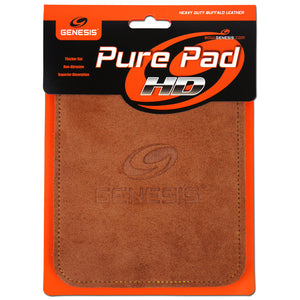 Genesis Pure Pad™ HD - Heavy Duty Buffalo Leather Bowling Ball Wipe Pad (front)