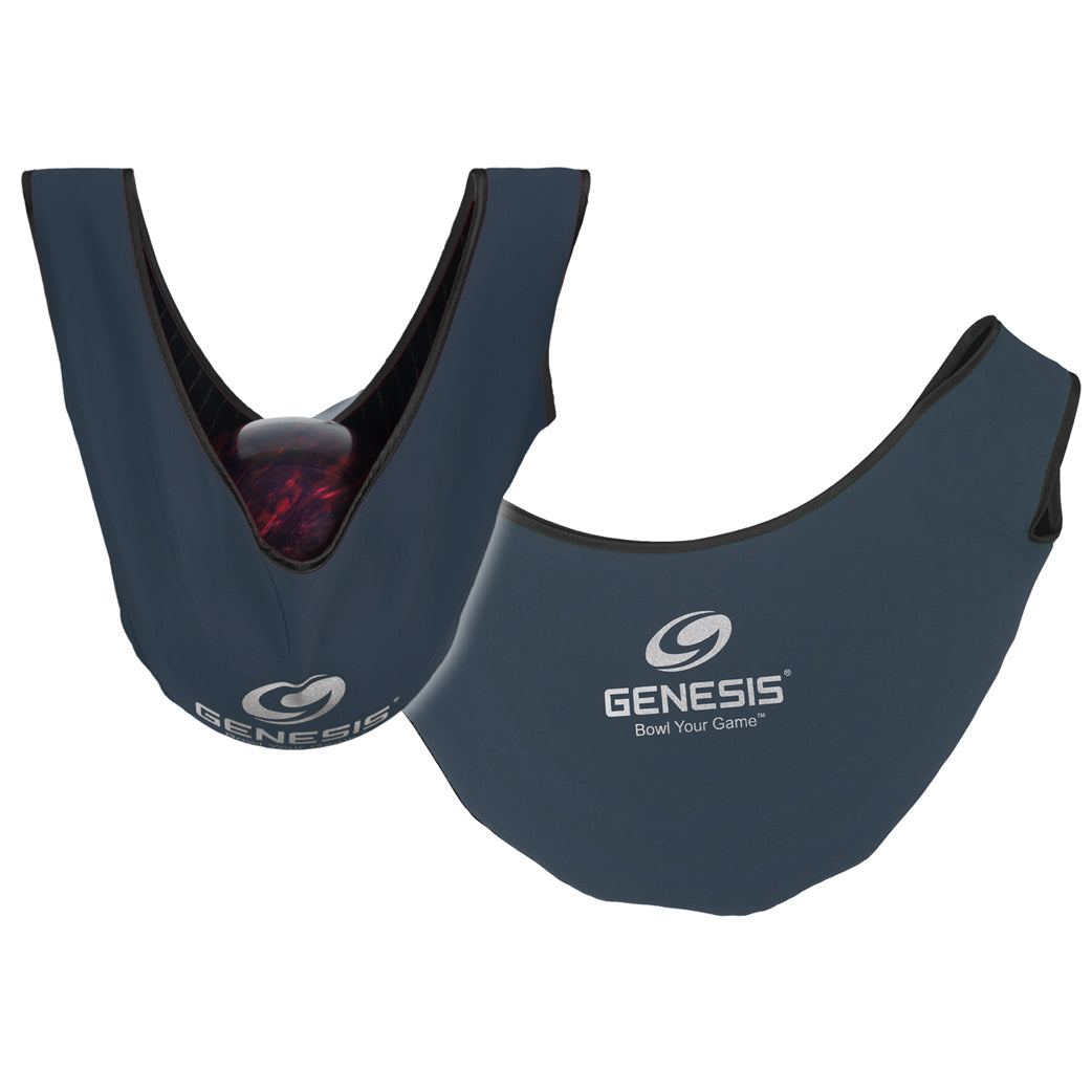 Genesis® Deluxe Bowling Ball See Saw Navy / Black BowlGenesis