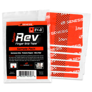 Genesis® Hyper Rev™ - Finger Grip Tape (6 ct Sample Pack)