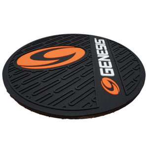 Genesis Pure Pad™ 3D - Buffalo Leather Bowling Ball Wipe Pad with Rubber Backing (Dimensional Grip)