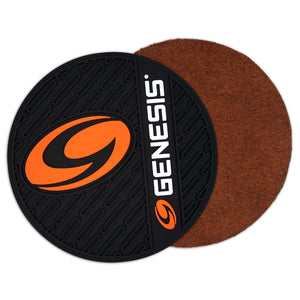 Genesis Pure Pad™ 3D - Buffalo Leather Bowling Ball Wipe Pad with Rubber Backing