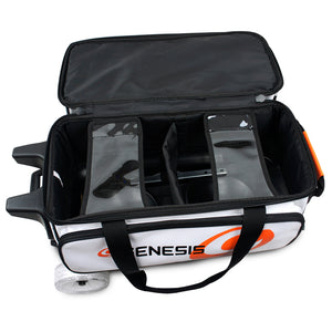 Genesis® Sport™ 2 Ball Roller Bowling Bag (Ball Compartment with Pure Vision)