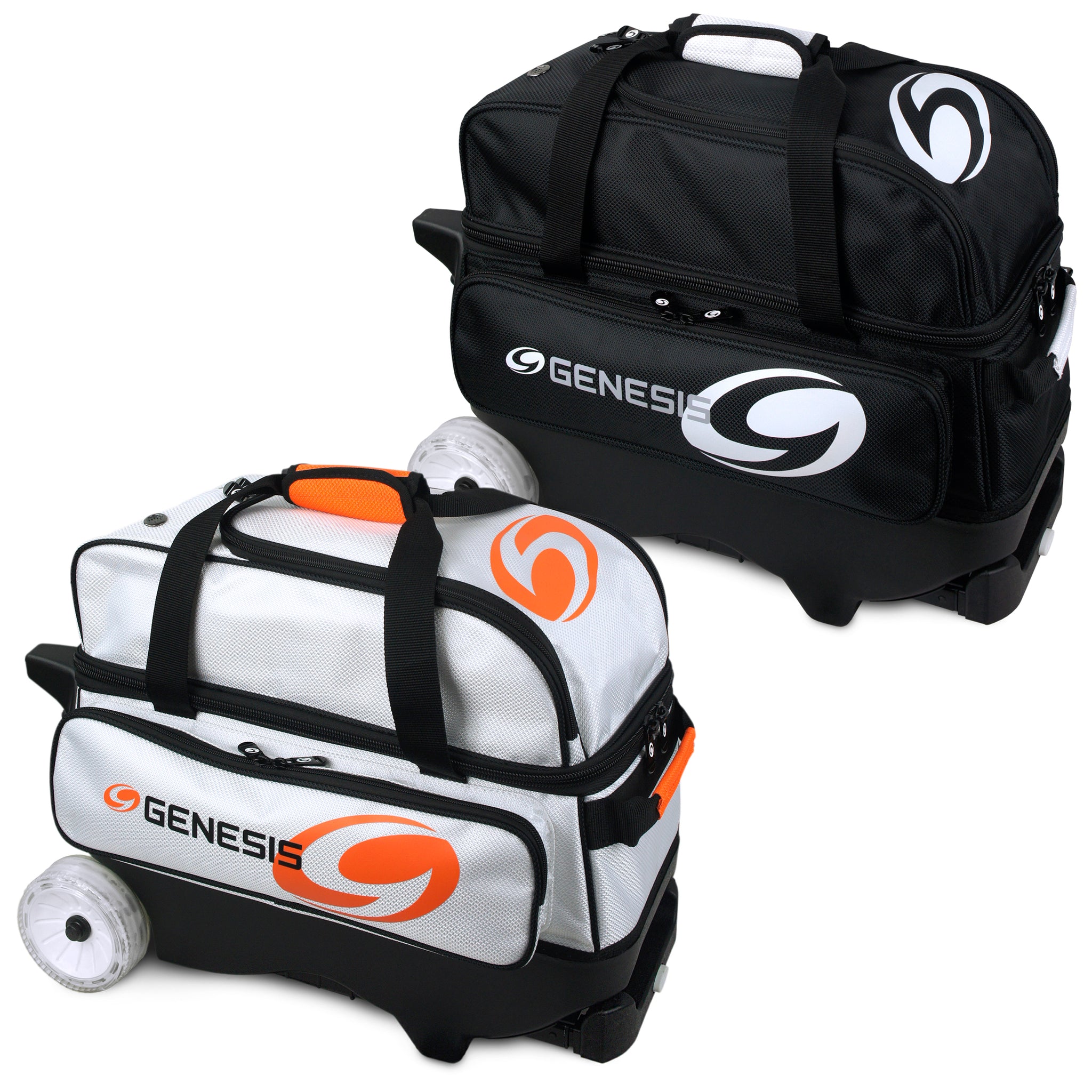 Genesis® Maverick™ 2 Ball Roller Bowling Bag - BowlGenesis
