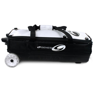 Genesis® Sport™ 3 Ball Modular Roller Bowling Bag (Black - Side)