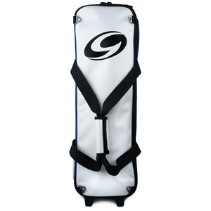 Genesis® Sport™ 3 Ball Modular Roller Bowling Bag (Blue - Top)