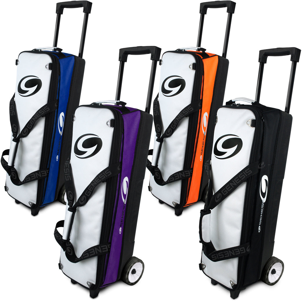 Genesis® Sport™ 3 Ball Modular Roller Bowling Bags (All Colors)