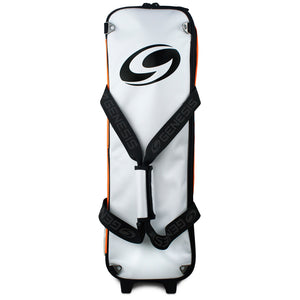 Genesis® Sport™ 3 Ball Modular Roller Bowling Bag (Orange - Top)