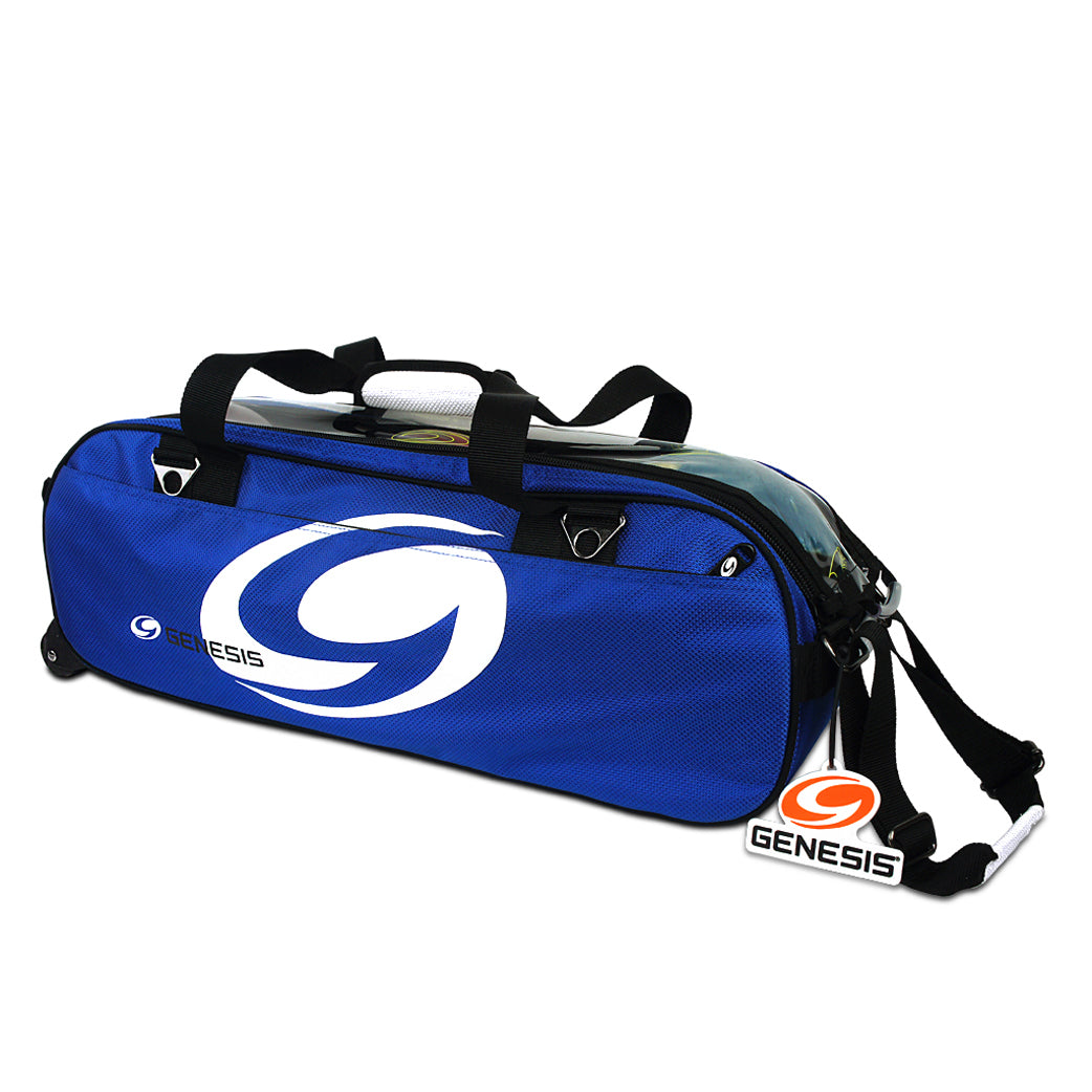 Genesis® Sport™ 3 Ball Tote Roller Bowling Bag - BowlGenesis