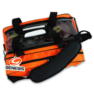 Genesis Sport™ - 2 Ball Tote Plus Bowling Bag (Clear Top)