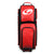 Genesis Carbon™ 3 Ball Roller Bowling Bag (Black / Red - Top)
