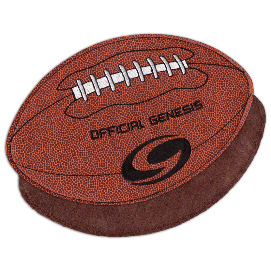 Genesis Pure Pad™ Sport - Sports Themed Buffalo Leather Ball Wipe Pad (Football)