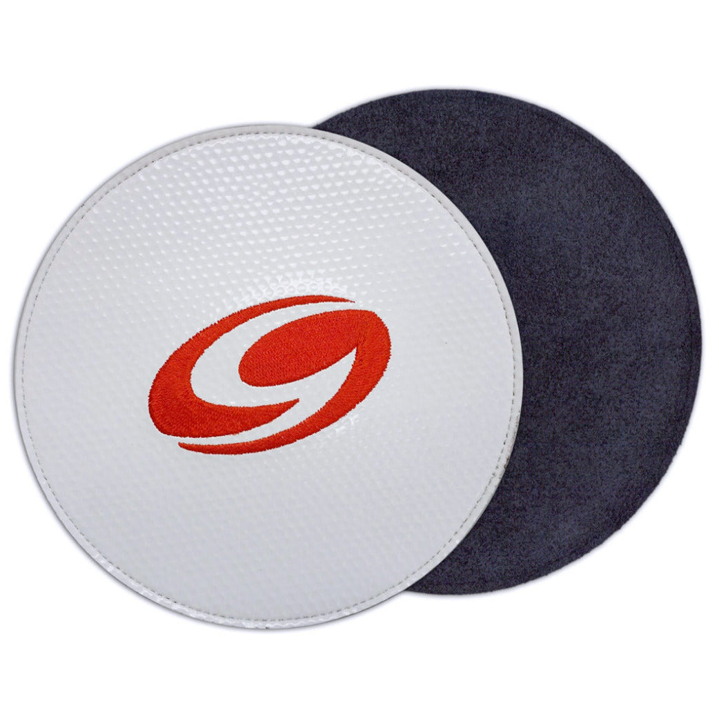 Genesis Pure Pad™ Sport - Sports Themed Buffalo Leather Ball Wipe Pad (Golf Ball)