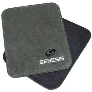 Genesis® Pure Pad™ - Buffalo Leather Ball Wipe Pad (Gray)