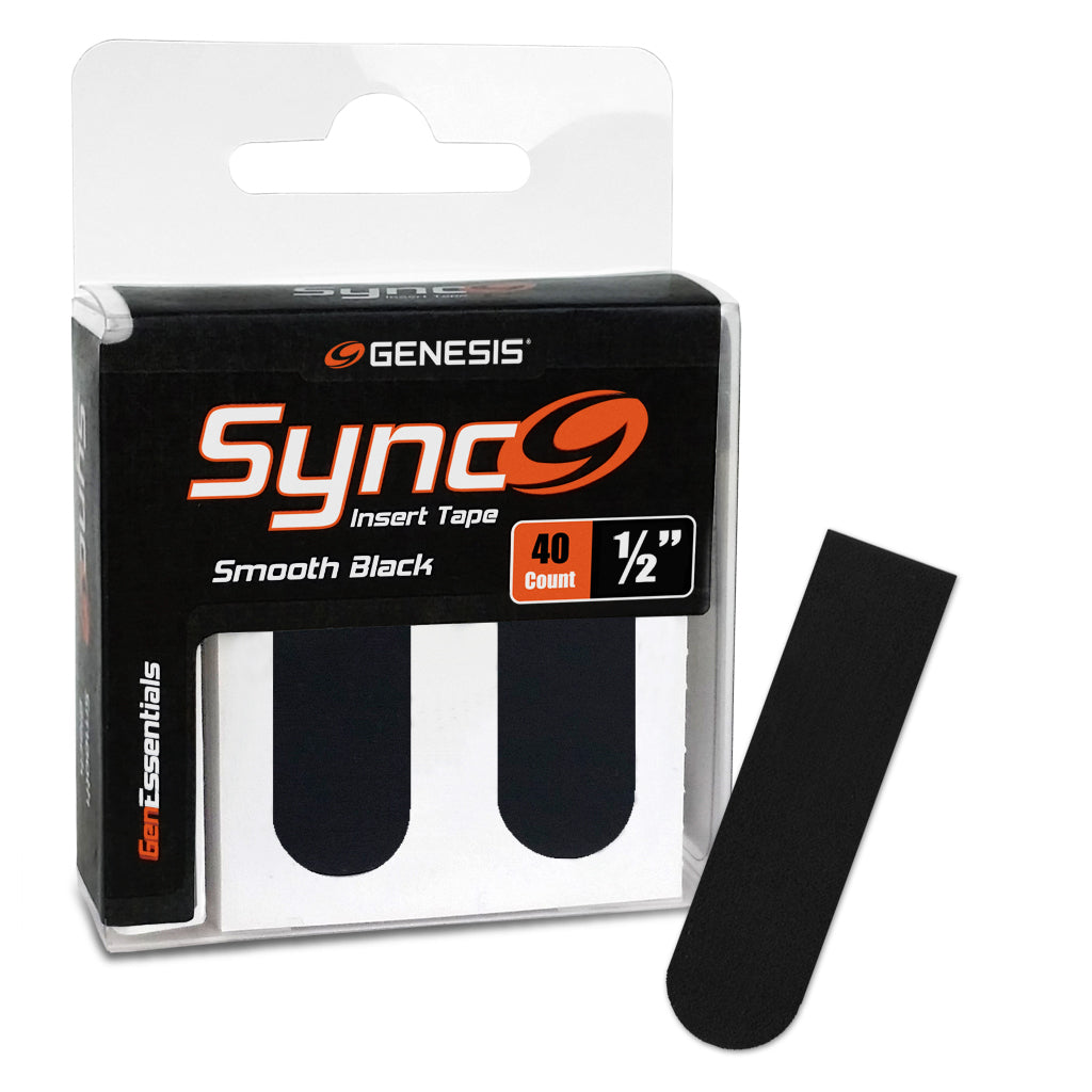 Genesis Sync Smooth Black 1/2 Bowling Tape - 40 Pack