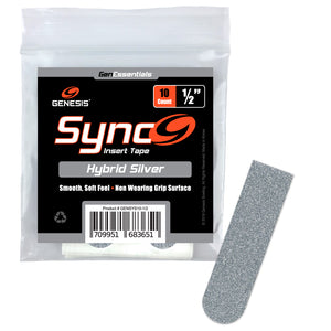 Genesis Sync™ Silver 1/2" - Bowling Insert Tape (10 ct)