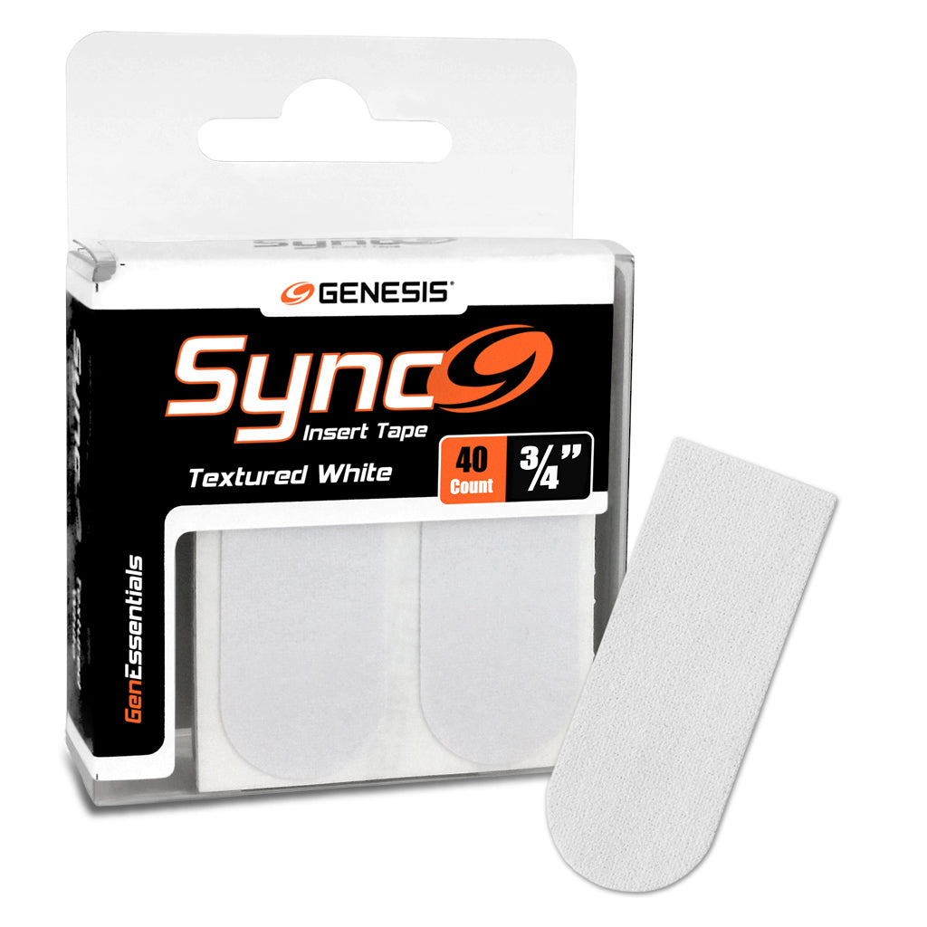 Genesis® Sync™ White - Textured Bowling Insert Tape - BowlGenesis