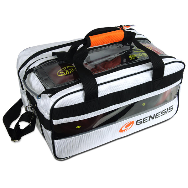 Genesis Sport Double Roller Black Bowling Bag | Bowling.Com