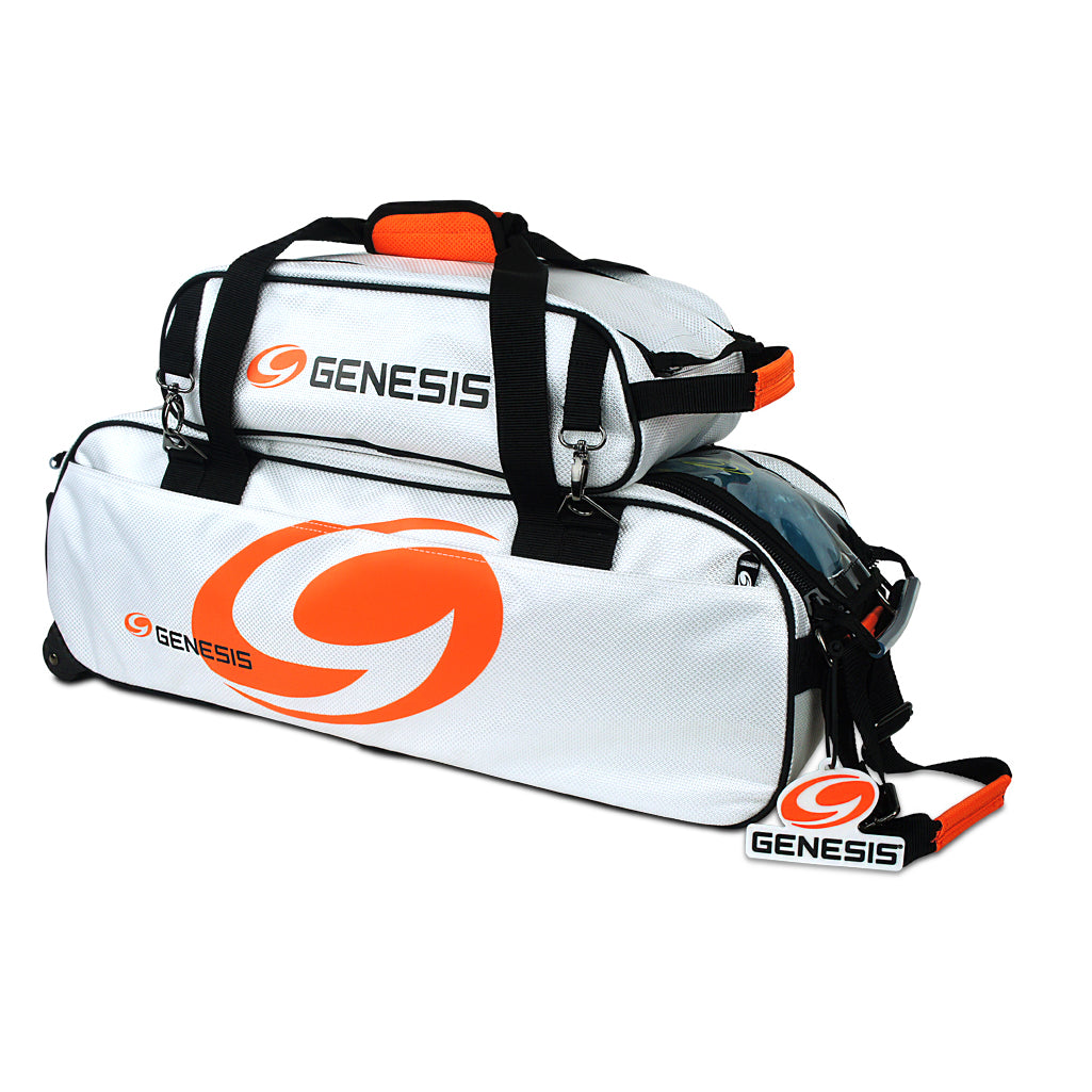 Hammer Premium 3 Ball Roller Black/Orange Bowling Bags FREE SHIPPING