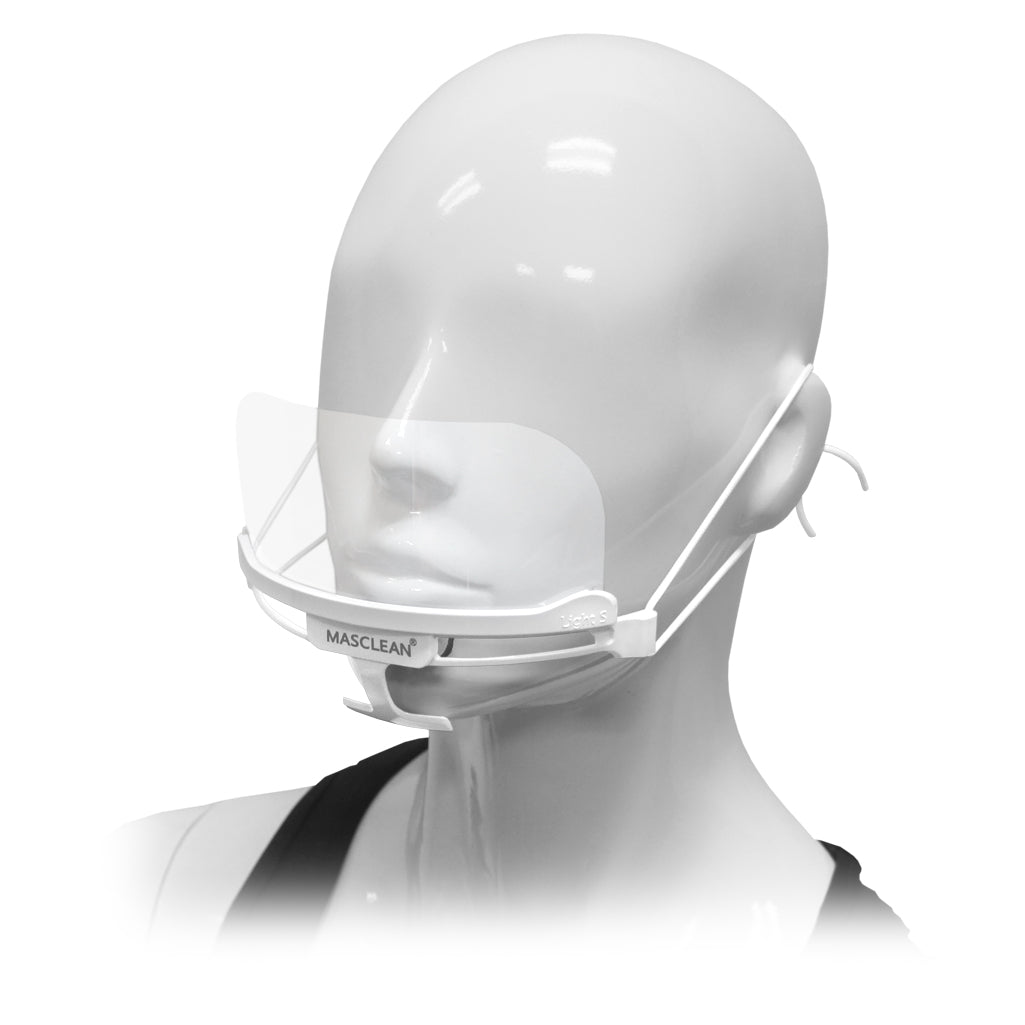 Masclean Simple Light S - Sanitary Face Shields - BowlGenesis